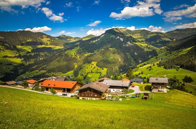Ruhige traumhafte Panoramalage über dem Großarltal