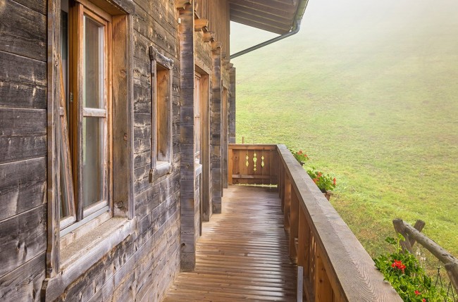 Ausblick vom Doppelzimmer