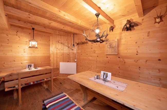 Gemütliche Stube in der Alm