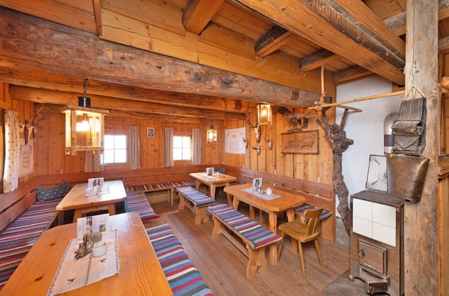 Stube in der Viehhausalm