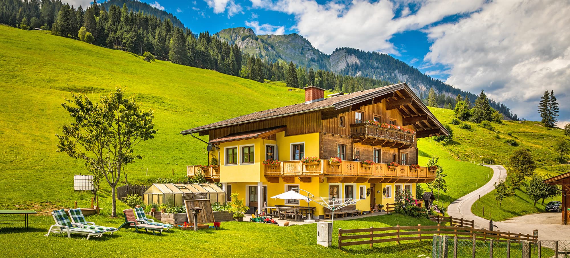 Bio-Bauernhof Unterviehhausbauer in Großarl im Großarltal - das Tal der Almen